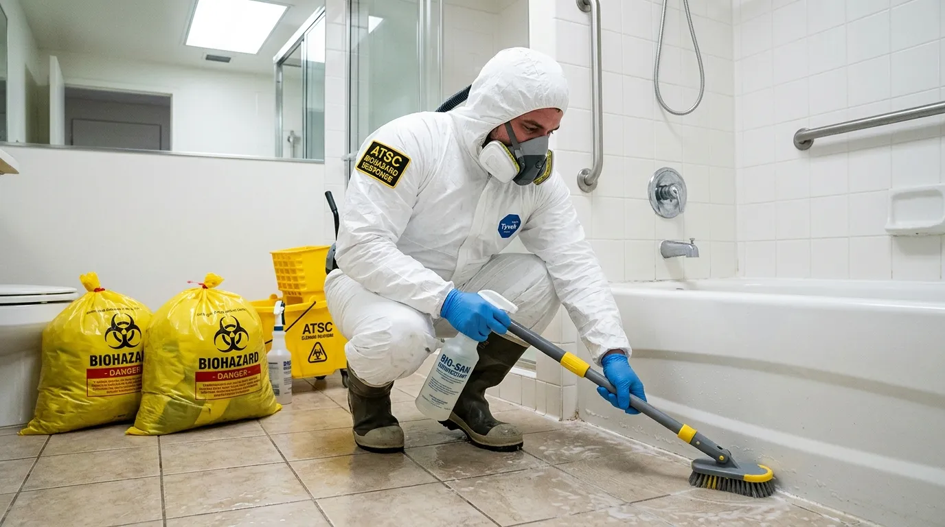 Decontamination equipment deployed for Blood Cleanup in Saint Louis Park